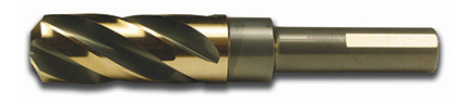 Type 134-AG Hole Hog™ 4-Flute Core 3-flats on Shank